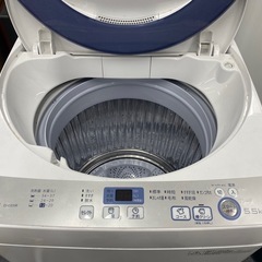 【動作確認済】SHARP 全自動電気洗濯機の画像