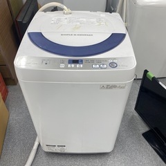 【動作確認済】SHARP 全自動電気洗濯機