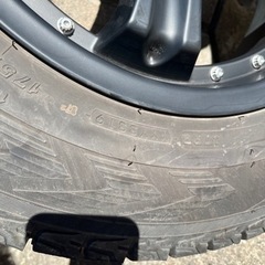 引取先決定　ジムニーに着用　スタッドレスタイヤ　ホイールセットの画像