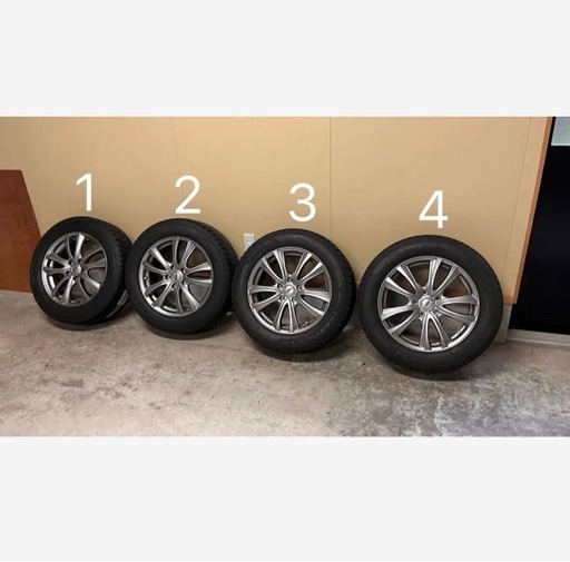 【21年製】215/60R17 TOYO スタッドレス　ホイールセット