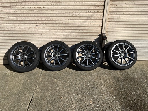 値下げ　
タイヤホイールセット 215/45R17