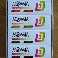本間ゴルフ HONMA D1 ボール マルチカラー 1ダース（12個入り）の画像