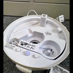 超音波式アロマ加湿器 SHIZUKU touch+ ホワイト　白の画像
