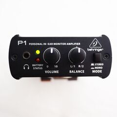 【未使用品】Behringer P1 インイヤーモニターアンプ