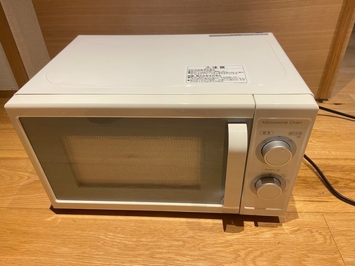 美品 NITORI ニトリ 電子レンジ 60Hz/西日本専用 ターンテーブル 2019年製 白/ホワイト系 MM720CUKN2 通電 動作確認済み
