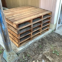 木製パレット 135×110 5枚セット　茨城県稲敷市江戸崎で引...