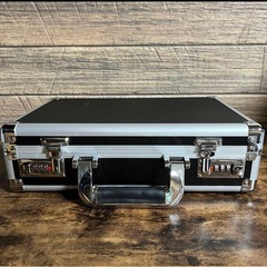 アルミハードケース 収納ケース ツールケース シートクッション付き ブラックの画像