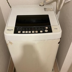 ハイセンス製　全自動洗濯機