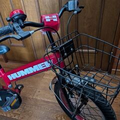 ★子供用　自転車16インチ　ハマー（補助輪付）の画像