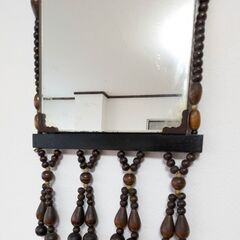 ☆壁掛け鏡　昭和レトロ　中古品　の画像
