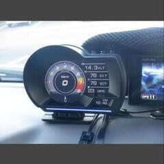 P6　ヘッドアップディスプレイ スピードメーター OBD2+GPSモード タコメーター 故障診断 ECUのデータを読み取る 表示改良 警告機能付きの画像