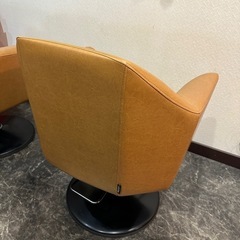 タカラベルモント スタイリングソファⅡ  モーブ2台セットの画像