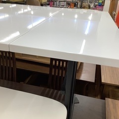 ベンチダイニング2点セット サカイ工芸 片パタ ルガーノ