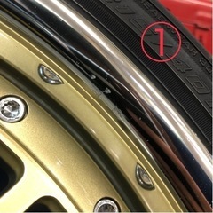 【引取限定・値下げ不可・バラ売り不可　SSR TF1R 2本】PCD114.3・5穴・8.0J・+29の画像