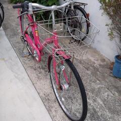 可愛い女性用 変速機付スポーツタイプ自転車