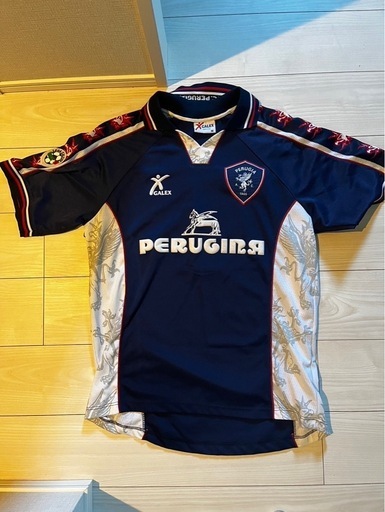 中田英寿がサインしたジャージ (Perugia イタリア)