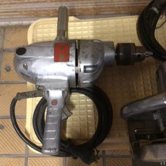 日立電動丸鋸　電動ドリル　セット　DIY用の画像