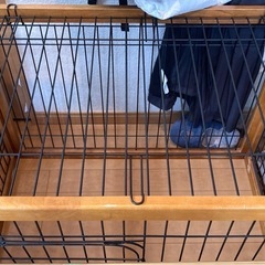 小型犬用サークル　屋根付きの画像