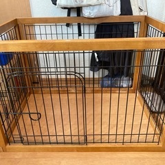 小型犬用サークル　屋根付き