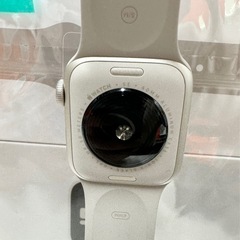 【充電最大容量100%　美品】AppleWatch SE　第二世代 40mm ALUMINIUM GPS A2722　ベルト付き　GM171の画像