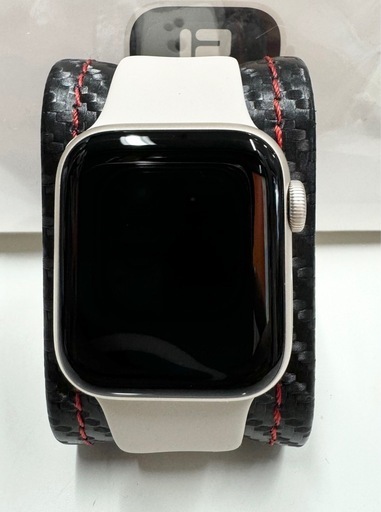 【充電最大容量100%　美品】AppleWatch SE　第二世代 40mm ALUMINIUM GPS A2722　ベルト付き　GM171
