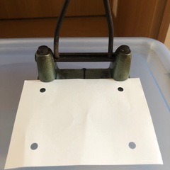 MAX 穴あけ　事務用品　昭和　当時物　の画像