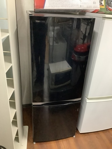 TOSHIBA　2ドア冷蔵庫　GR-M15BS リサイクルショップ宮崎屋　佐土原店　25.7.6F
