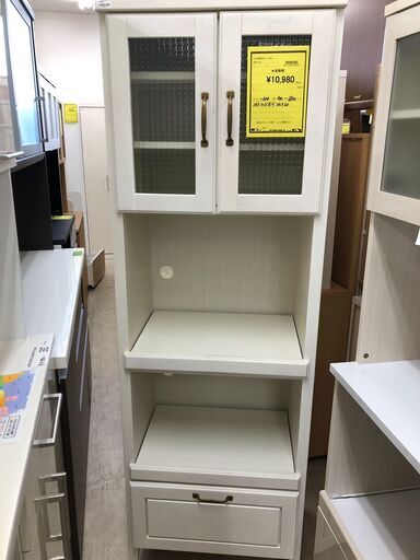 ニトリキッチンボードホワイト60cm【4/26-4/29発送まで】