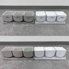 新品 オシャレ 植木鉢 2色セット 陶器 観葉植物　の画像
