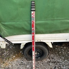 【百光工建】5メートル アルミ合金高精度塔定規　中古品