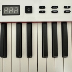 【最新モデル】電子ピアノ 88鍵盤 スタンド  充電可能 日本語操作ボタン 軽量 キーボード コードレス スリム 軽いの画像
