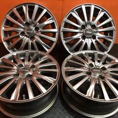 SIBILLA シビラ 社外ホイール 14インチ 4本 5.5J4HPCD100+42 キューブ パッソ等　(VHO599)