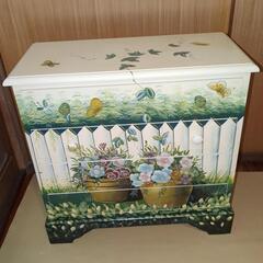 引き出し① タンス トールペイント ハンドメイド