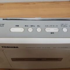 CD ラジオ（説明書あり）の画像