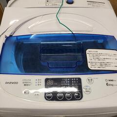 訳あり　DAEWOO  洗濯機の画像