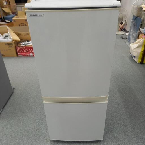 【動作確認済】シャープ　ノンフロン冷凍冷蔵庫　SJ-14P-H