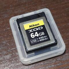 ニコン XQDカード 64GB Nikon メモリーカード