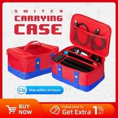 有機EL 収納バッグ マリオ　任天堂　収納ボックス　box