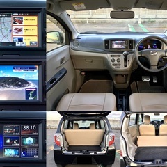 ★緊急!★乗って帰れます!★外装サビなし!★記録簿有!★ダイハツ★ミライース★4WD★車検付!★女性オーナー!★禁煙車!★タイヤ今年新品購入!★ENKEIホイール!★エンジンスターター!★Buletooth!★ナビ!★テレビ!★PIVOT製メーター!★電圧計!★水温計!★回転数!★全国格安陸送可能!★の画像