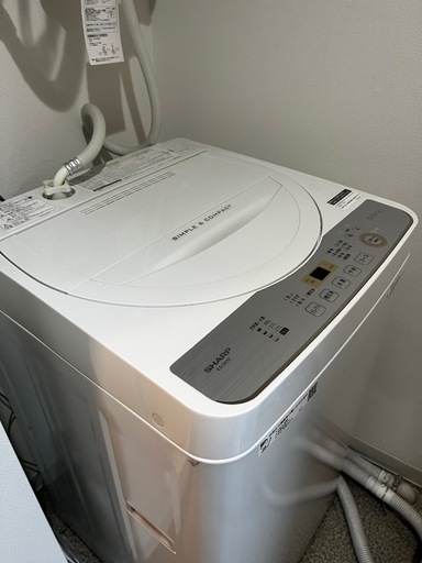 洗濯機 SHARP ES-GE5C