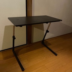 【高さ変更可】折りたたみデスク