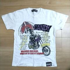 CANDY STRIPPER スカルTシャツ