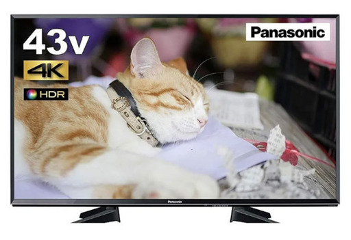 液晶割れパナソニックビエラ43V型 テレビTH-43EX600