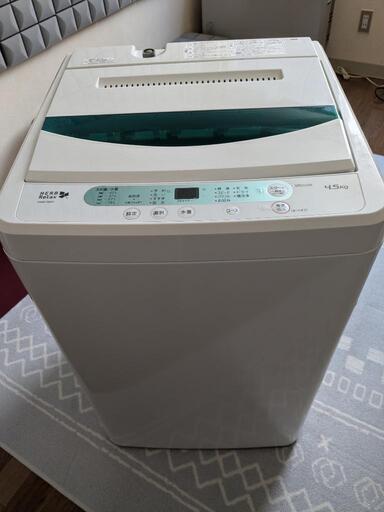 ヤマダ電機 洗濯機 HERB Relax YWM-T45A1