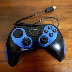  ★ELECOM jc-u2812fbu USBゲームコントローラー エレコム 12ボタン 中古品の画像