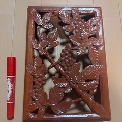 手作り道具箱 彫刻教室講師の作品　木箱の画像