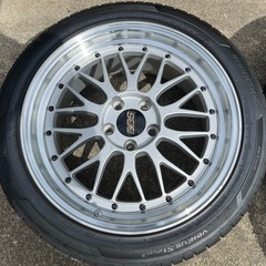 ★bbs ホイルナット付き 4本セット★BBS LM080 18インチ 8j +40 2本★LM081 9j +40 2本★114.3★235/45/18 255/40/18★の画像