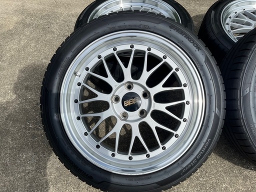 ★bbs ホイルナット付き 4本セット★BBS LM080 18インチ 8j +40 2本★LM081 9j +40 2本★114.3★235/45/18 255/40/18★