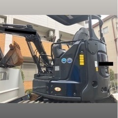 0.1油圧ショベル ZX30U-5A 黒色 バケット付き