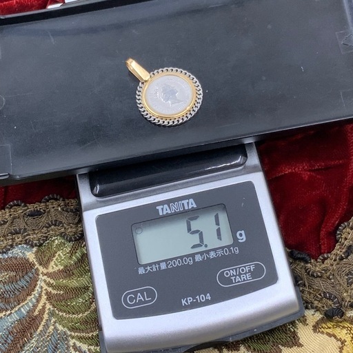 コアラ　プラチナ　　ペンダントトップ　5.1g K18 pt